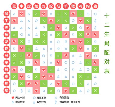 十二生肖表|生肖表 十二生肖顺序排序 12属相生肖对照表